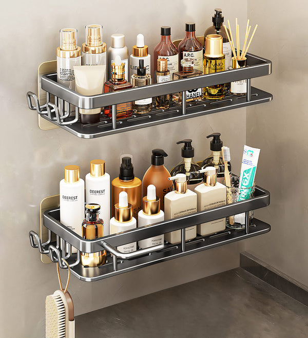 Joybos® 2-Reifen-Badezimmerregal ohne Lochung F246