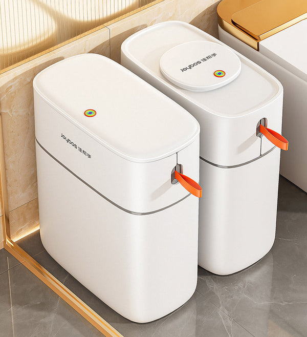 Joybos® 15L Schmaler Badezimmer-Mülleimer mit Deckel Z90