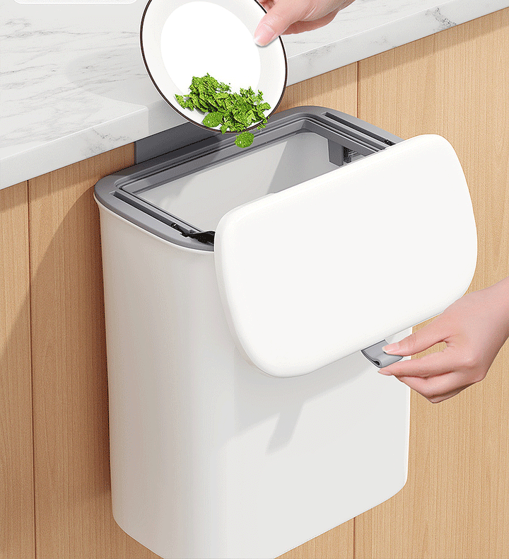 Mülleimer Hängend wandmontiert , Zu Bohren Löcher , Geeignet für Küche &  Badezimmer , 2 Größen ( 6L , 9L ) Verfügbar, aktuelle Trends, günstig  kaufen