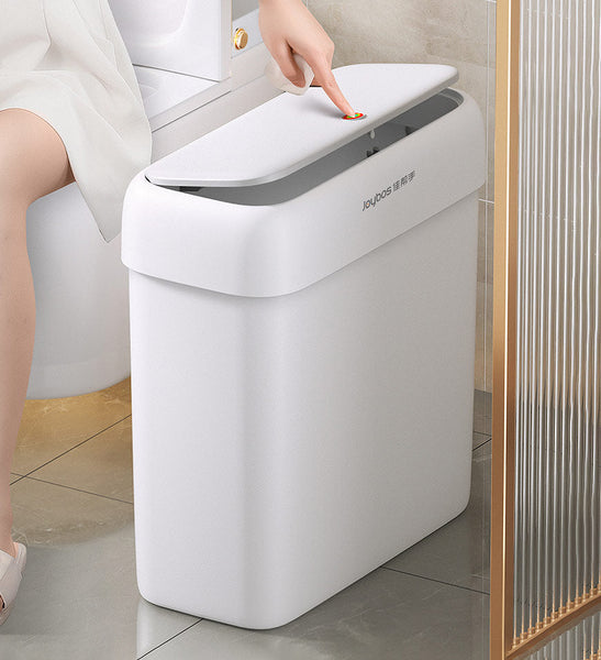 JOYBOS Intelligenter Mülleimer Mit Sensor – Rechteckig, 14 Liter, Automatische Öffnung
