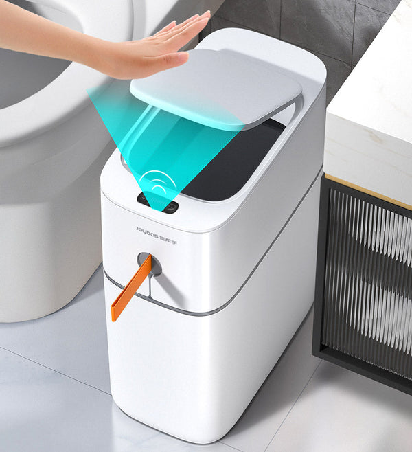 Joybos® Badezimmer-Mülleimer mit Automatik-Deckel