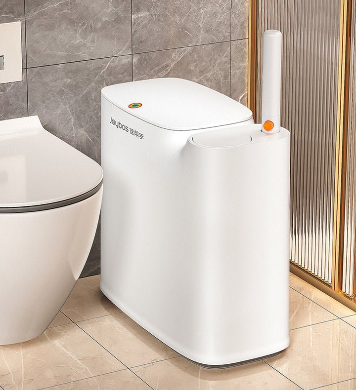 Joybos® 2-in-1 schlanker Badezimmer-Mülleimer mit Toilettenbürste Z32 –  DE-Joybos