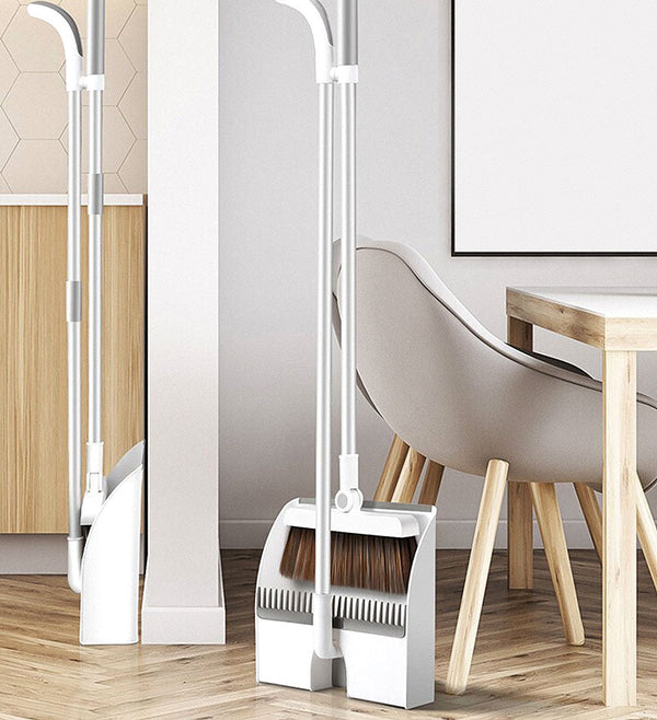 Joybos® Besen mit Kehrschaufel Combo Set für Büro Haus Küche Lobby Boden verwenden